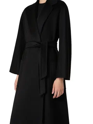Max Mara Women's Ludmilla Icon Coat - Black - Size 2 | Thumbnail 6 Max Mara Women's Ludmilla Icon Coat - Black - Size 2 | Thumbnail 6