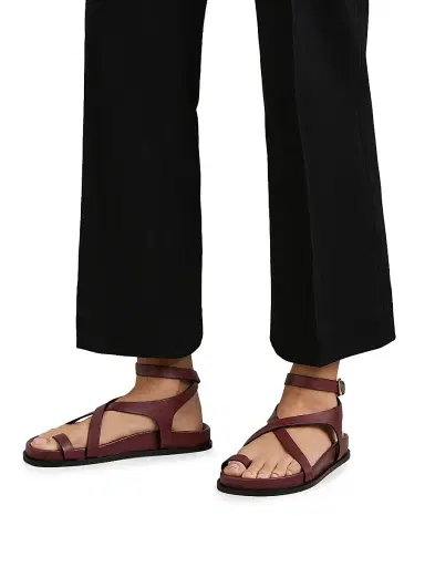 A Emery A. Emery Women's Jalen Slim Leather Sandals | Thumbnail 4 A Emery A. Emery Women's Jalen Slim Leather Sandals | Thumbnail 4