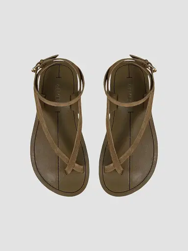 A Emery A. Emery Women's Millar Suede Crisscross Sandals | Thumbnail 3 A Emery A. Emery Women's Millar Suede Crisscross Sandals | Thumbnail 3