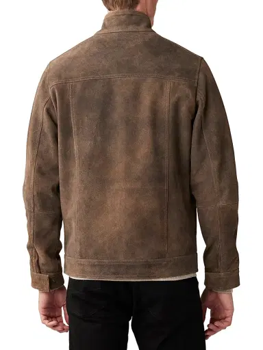 Rodd & Gunn Men's Mandeville Leather Jacket - Seal - Size Small | Thumbnail 4 Rodd & Gunn Men's Mandeville Leather Jacket - Seal - Size Small | Thumbnail 4