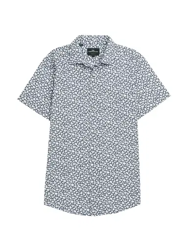 Rodd & Gunn Men's Bolton Street Abstfract Cotton Slim-Fit Shirt | Thumbnail 1 Rodd & Gunn Men's Bolton Street Abstfract Cotton Slim-Fit Shirt | Thumbnail 1