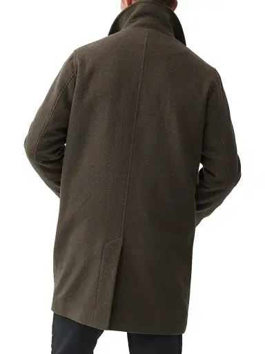 Rodd & Gunn Men's Westgate Wool-Blend Car Coat - Olive | Thumbnail 4 Rodd & Gunn Men's Westgate Wool-Blend Car Coat - Olive | Thumbnail 4