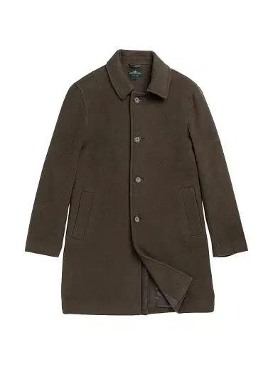 Rodd & Gunn Men's Westgate Wool-Blend Car Coat - Olive | Thumbnail 1 Rodd & Gunn Men's Westgate Wool-Blend Car Coat - Olive | Thumbnail 1