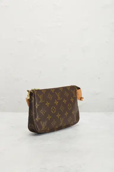 FWRD Renew Louis Vuitton Monogram Pochette Accessoires Shoulder Bag | Thumbnail 4 FWRD Renew Louis Vuitton Monogram Pochette Accessoires Shoulder Bag | Thumbnail 4