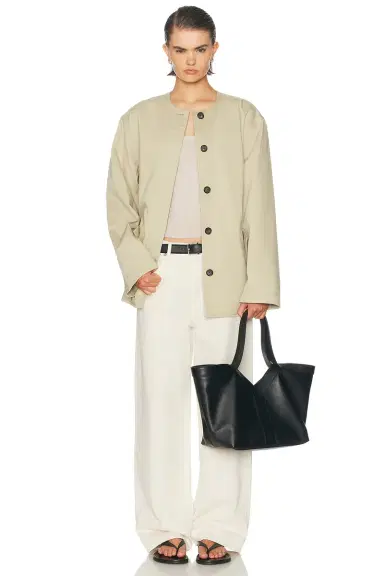 TOTEME Cotton Twill Jacket | Thumbnail 5 TOTEME Cotton Twill Jacket | Thumbnail 5