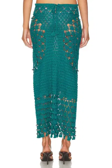 Rabanne Crochet Maxi Skirt | Thumbnail 5 Rabanne Crochet Maxi Skirt | Thumbnail 5