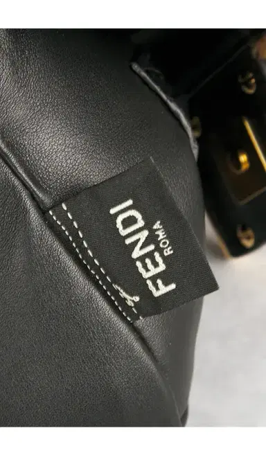 FWRD Renew Fendi Shearling Vitello Dolce Macro FF 1974 Mini Baguette Shoulder Bag | Thumbnail 5 FWRD Renew Fendi Shearling Vitello Dolce Macro FF 1974 Mini Baguette Shoulder Bag | Thumbnail 5