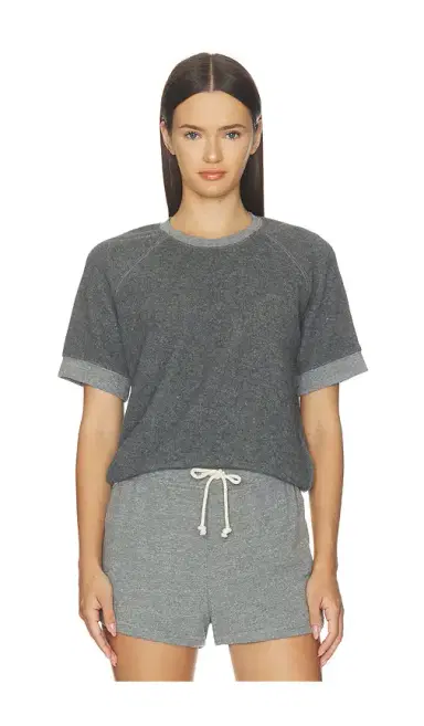 perfectwhitetee Kennedy Core Fleece Short Sleeve | Thumbnail 1 perfectwhitetee Kennedy Core Fleece Short Sleeve | Thumbnail 1