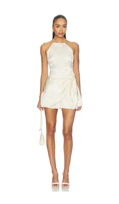 For Love & Lemons Adrift Satin Mini Dress | Thumbnail 1 For Love & Lemons Adrift Satin Mini Dress | Thumbnail 1