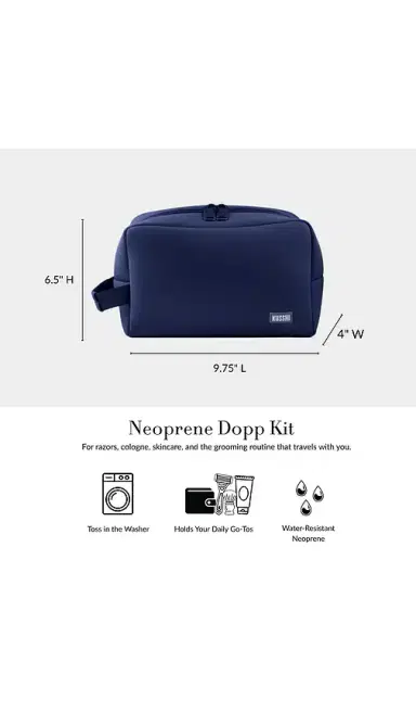 KUSSHI Neoprene Dopp Kit | Thumbnail 6 KUSSHI Neoprene Dopp Kit | Thumbnail 6