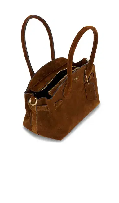 Coach Soft Suede Empire Carryall 21 | Thumbnail 5 Coach Soft Suede Empire Carryall 21 | Thumbnail 5