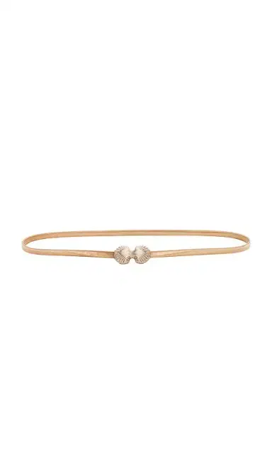 Lele Sadoughi Sea Shell Stretch Chain Belt | Thumbnail 1 Lele Sadoughi Sea Shell Stretch Chain Belt | Thumbnail 1