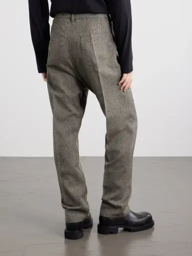 Rick Owens Joris Cotton-Blend Twill Trousers - Men | Thumbnail 4 Rick Owens Joris Cotton-Blend Twill Trousers - Men | Thumbnail 4