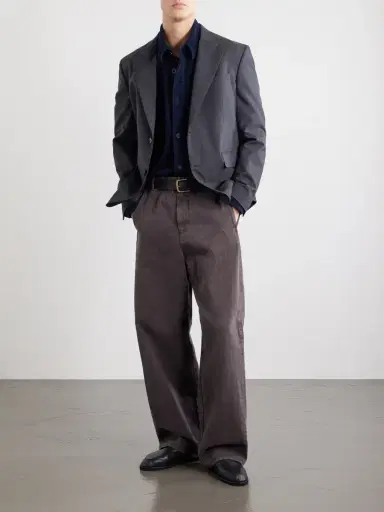 A.P.C. Basile Logo-Embroidered Cotton-Corduroy Shirt - Men | Thumbnail 2 A.P.C. Basile Logo-Embroidered Cotton-Corduroy Shirt - Men | Thumbnail 2