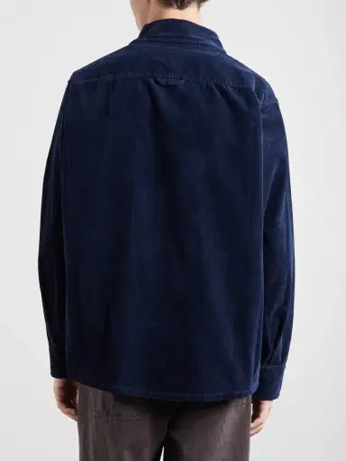 A.P.C. Basile Logo-Embroidered Cotton-Corduroy Shirt - Men | Thumbnail 4 A.P.C. Basile Logo-Embroidered Cotton-Corduroy Shirt - Men | Thumbnail 4