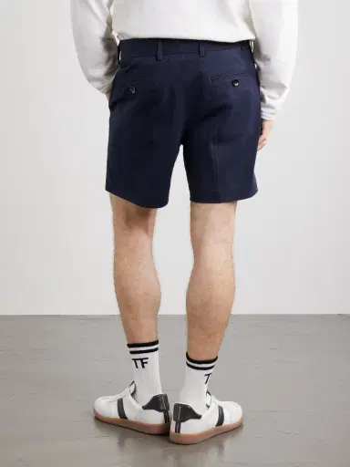 Tom Ford Straight-Leg Cotton-Blend Twill Shorts - Men | Thumbnail 4 Tom Ford Straight-Leg Cotton-Blend Twill Shorts - Men | Thumbnail 4