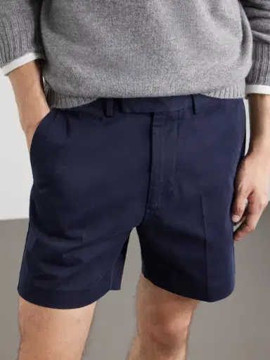 Tom Ford Straight-Leg Cotton-Blend Twill Shorts - Men | Thumbnail 5 Tom Ford Straight-Leg Cotton-Blend Twill Shorts - Men | Thumbnail 5