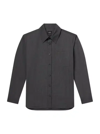 A.P.C. Malaury Recycled Poplin Shirt - Men | Thumbnail 1 A.P.C. Malaury Recycled Poplin Shirt - Men | Thumbnail 1