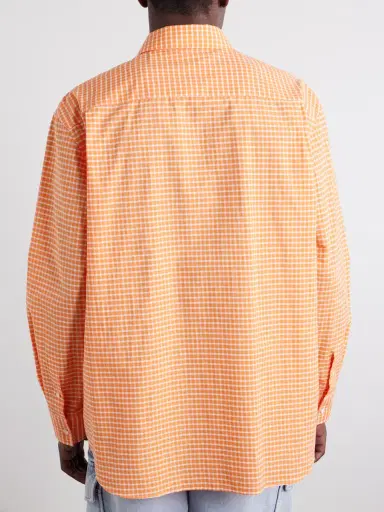 Loewe Paula's Ibiza Anagram-Embroidered Checked Cotton-Poplin Shirt - Men | Thumbnail 4 Loewe Paula's Ibiza Anagram-Embroidered Checked Cotton-Poplin Shirt - Men | Thumbnail 4