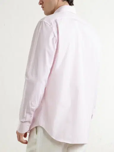 Canali Cutaway-Collar Cotton-Poplin Shirt - Men | Thumbnail 4 Canali Cutaway-Collar Cotton-Poplin Shirt - Men | Thumbnail 4