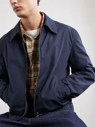 A.P.C. William Logo-Embroidered Cotton-Gabardine Blouson Jacket - Men | Thumbnail 5 A.P.C. William Logo-Embroidered Cotton-Gabardine Blouson Jacket - Men | Thumbnail 5