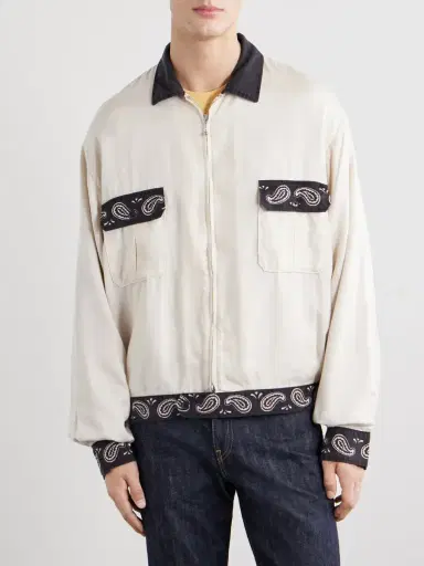 KAPITAL Rayon Twill Blouson Jacket - Men | Thumbnail 3 KAPITAL Rayon Twill Blouson Jacket - Men | Thumbnail 3