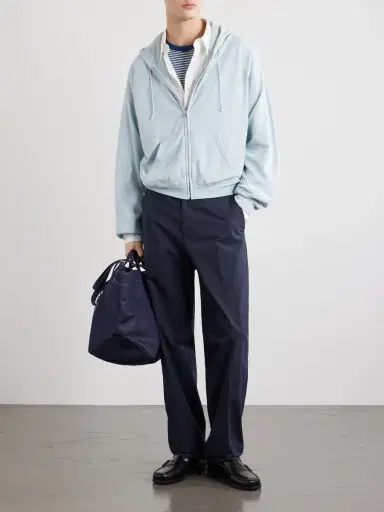 A.P.C. Dylan Straight-Leg Cotton-Poplin Trousers - Men | Thumbnail 2 A.P.C. Dylan Straight-Leg Cotton-Poplin Trousers - Men | Thumbnail 2
