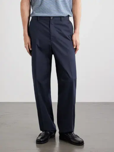 A.P.C. Dylan Straight-Leg Cotton-Poplin Trousers - Men | Thumbnail 3 A.P.C. Dylan Straight-Leg Cotton-Poplin Trousers - Men | Thumbnail 3