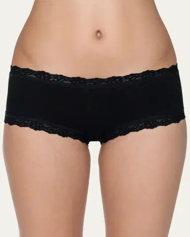 Hanky Panky Low-Rise Organic Cotton Boyshorts | Thumbnail 2 Hanky Panky Low-Rise Organic Cotton Boyshorts | Thumbnail 2