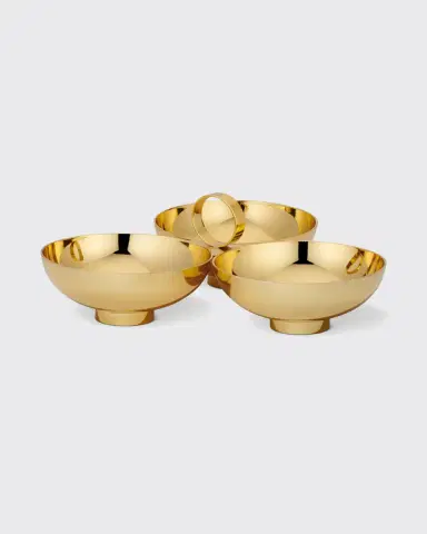 AERIN Sintra 3-Bowl Server | Thumbnail 2 AERIN Sintra 3-Bowl Server | Thumbnail 2