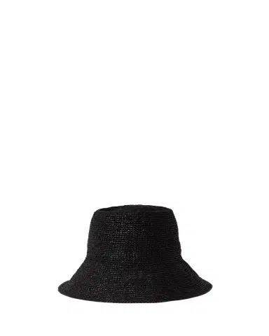 Janessa Leone Felix Large Brim Straw Hat | Thumbnail 1 Janessa Leone Felix Large Brim Straw Hat | Thumbnail 1