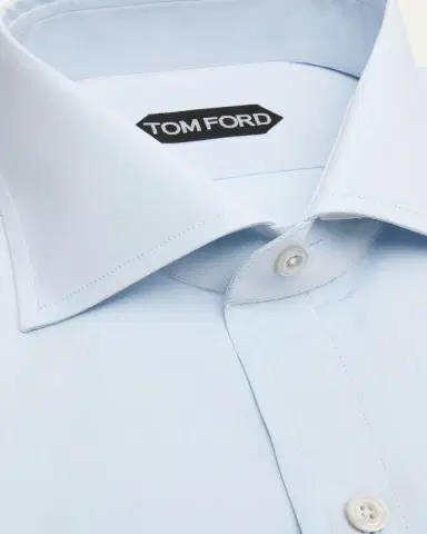 Tom Ford Men's Cotton Dress Shirt | Thumbnail 2 Tom Ford Men's Cotton Dress Shirt | Thumbnail 2