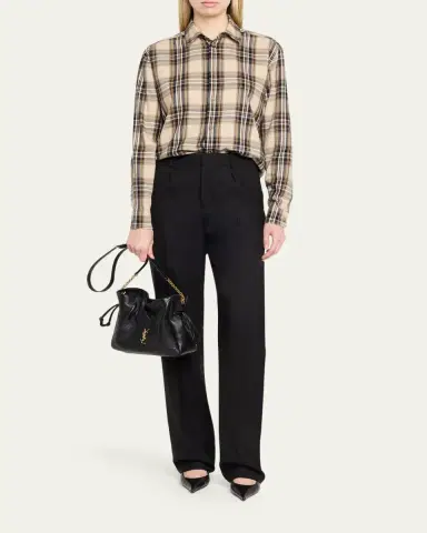 Saint Laurent Jamie YSL Quilted Lambskin Leather Shoulder Bag | Thumbnail 5 Saint Laurent Jamie YSL Quilted Lambskin Leather Shoulder Bag | Thumbnail 5