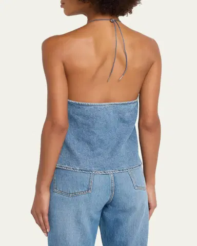 STILL HERE Toggle Halter Tank Top | Thumbnail 3 STILL HERE Toggle Halter Tank Top | Thumbnail 3