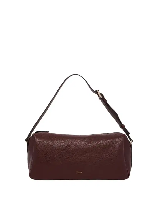 Grained Leather Shoulder Bag Grained Leather Shoulder Bag