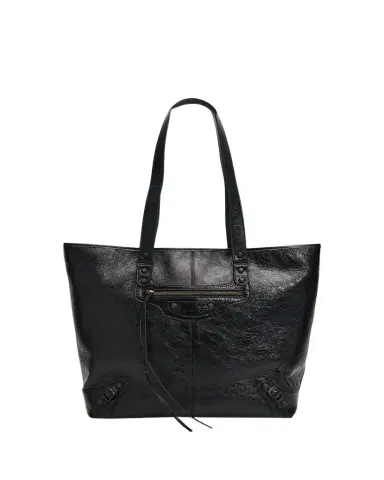Balenciaga Men's Le City Cabas Tote Bag in Arena Lambskin | Thumbnail 1 Balenciaga Men's Le City Cabas Tote Bag in Arena Lambskin | Thumbnail 1