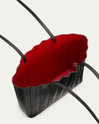 Mansur Gavriel Pleated Filo Leather Tote Bag | Thumbnail 2 Mansur Gavriel Pleated Filo Leather Tote Bag | Thumbnail 2