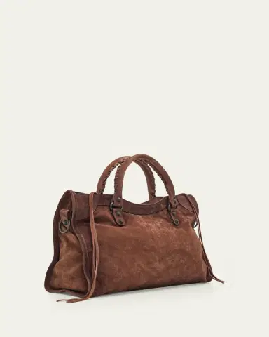 Balenciaga Le City Medium Leather Tote Bag | Thumbnail 5 Balenciaga Le City Medium Leather Tote Bag | Thumbnail 5