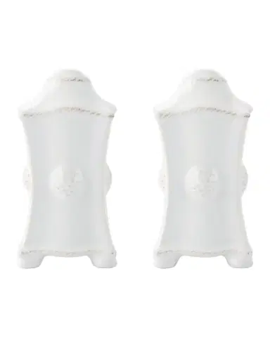 Juliska Berry & Thread Salt and Pepper Set/2 - Whitewash | Thumbnail 1 Juliska Berry & Thread Salt and Pepper Set/2 - Whitewash | Thumbnail 1