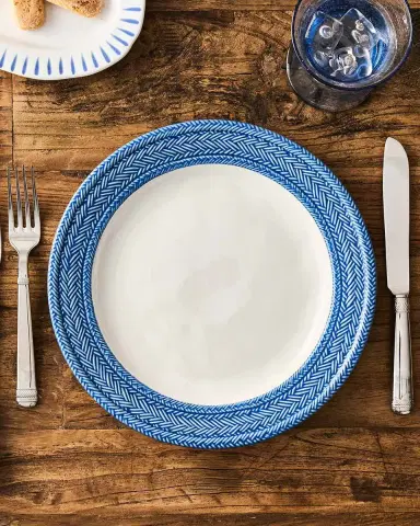 Juliska Le Panier Dinner Plate - Delft | Thumbnail 2 Juliska Le Panier Dinner Plate - Delft | Thumbnail 2