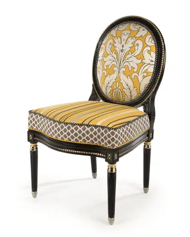 MacKenzie-Childs Queen Bee Side Chair | Thumbnail 1 MacKenzie-Childs Queen Bee Side Chair | Thumbnail 1
