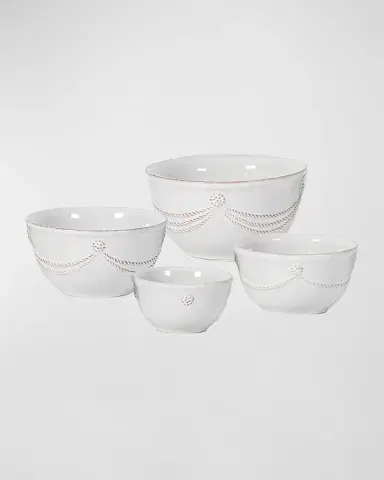 Juliska Berry & Thread Nesting Prep Bowl Set/4pc - Whitewash | Thumbnail 2 Juliska Berry & Thread Nesting Prep Bowl Set/4pc - Whitewash | Thumbnail 2