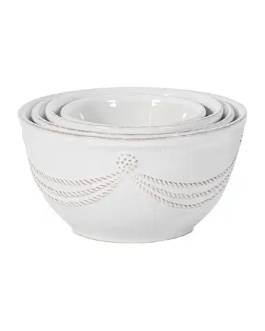 Juliska Berry & Thread Nesting Prep Bowl Set/4pc - Whitewash | Thumbnail 1 Juliska Berry & Thread Nesting Prep Bowl Set/4pc - Whitewash | Thumbnail 1