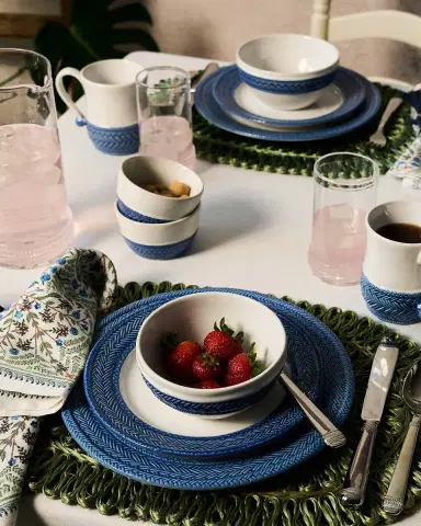 Juliska Le Panier 12" Serving Bowl - Delft Blue | Thumbnail 2 Juliska Le Panier 12" Serving Bowl - Delft Blue | Thumbnail 2