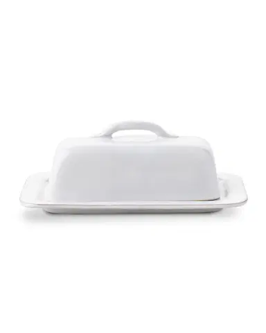 Juliska Puro Butter Dish - Whitewash | Thumbnail 1 Juliska Puro Butter Dish - Whitewash | Thumbnail 1