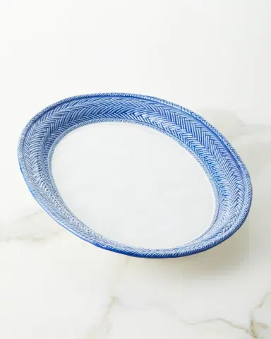 Juliska Le Panier 17" Platter - Delft Blue | Thumbnail 5 Juliska Le Panier 17" Platter - Delft Blue | Thumbnail 5