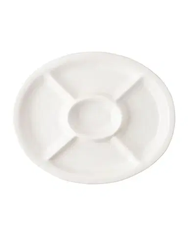 Juliska Puro 15" Crudite Platter - Whitewash | Thumbnail 1 Juliska Puro 15" Crudite Platter - Whitewash | Thumbnail 1