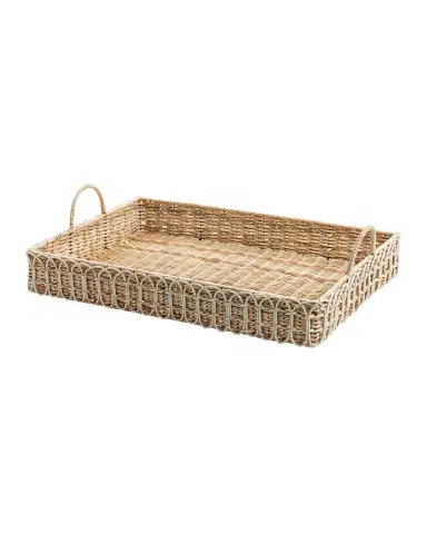 Juliska Provence Rattan 22.5" Rectangular Tray - Whitewash | Thumbnail 1 Juliska Provence Rattan 22.5" Rectangular Tray - Whitewash | Thumbnail 1