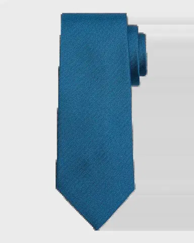 Charvet Men 's Herringbone Silk Tie | Thumbnail 2 Charvet Men 's Herringbone Silk Tie | Thumbnail 2