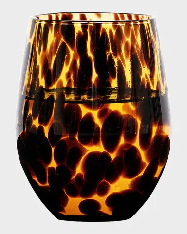 Juliska Puro Tortoiseshell Stemless Wine Glass | Thumbnail 2 Juliska Puro Tortoiseshell Stemless Wine Glass | Thumbnail 2